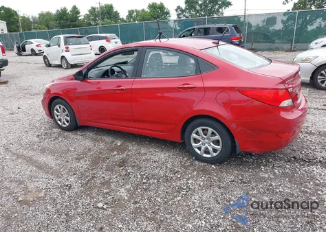 2014 Hyundai Accent Gls/Gs из США, поврежденный, VIN KMHCT4AE4EU768341